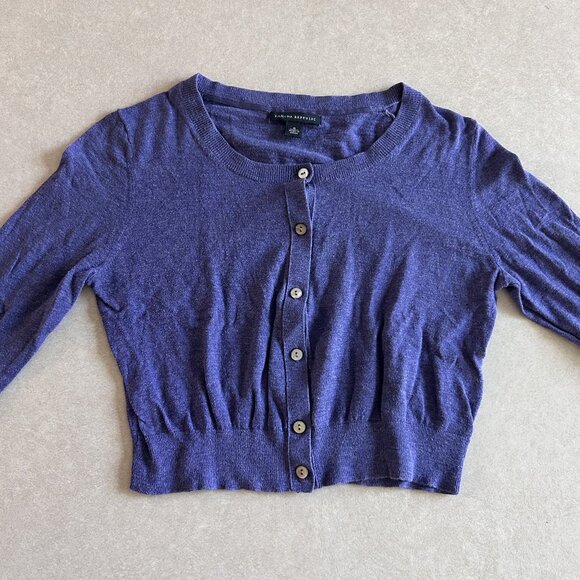 Banana Republic Cropped Cardigan ASO Elena Gilbert - Picture 4 of 8